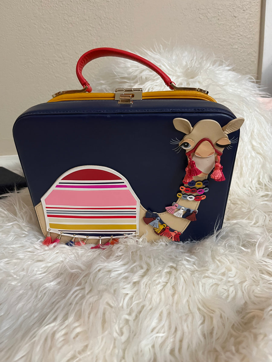 Kate spade camel bag on sale