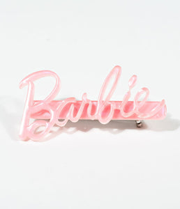 Barbie x Unique Vintage Pink Barbie Signature Pin