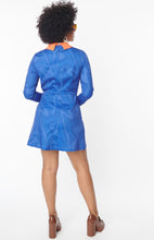 Load image into Gallery viewer, Scooby Doo x Smak Parlour Blue Groovy Print Flare Dress