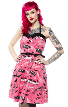 Load image into Gallery viewer, SOURPUSS PI NK DEATH CAB DRESS