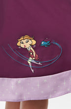 Load image into Gallery viewer, Jetsons X Unique Vintage Collared Halter Swing Dress