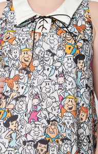 Flintstones x Smak Parlour Flintstones Character Print Mini Dress